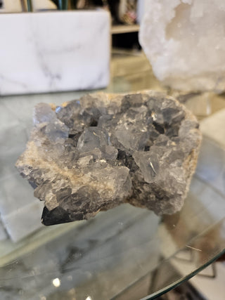Blue Celestite Cluster, Celestite, Celestite Geode, Healing Crystal, Home Decor, Gift (66-A)