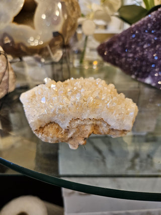 Aura Quartz Angel Aura, Aura Heart, White Crystal, Healing Crystal, Home Decor, Gift (58)