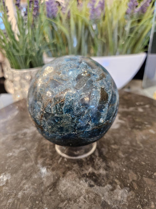 Apatite Sphere, Apatite, Ball, Orb, Obicular, Healing Crystal, Home Decor, Gift (06)