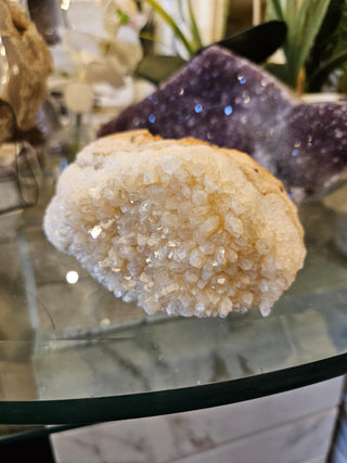 Aura Quartz Angel Aura, Aura Heart, White Crystal, Healing Crystal, Home Decor, Gift (58)