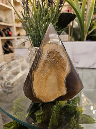Druzy Agate, Agate, Point, Obelisk, Tower, Agate, Home Decor, Gift (170)