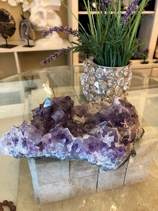 Amethyst, Amethyst Cluster, Healing Crystal, Home Decor, Gift (25)