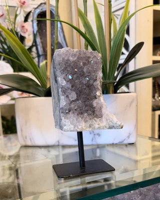 Gray Amethyst, Amethyst Quartz, Amethyst, Healing Crystal, Home Decor, Gift (23)