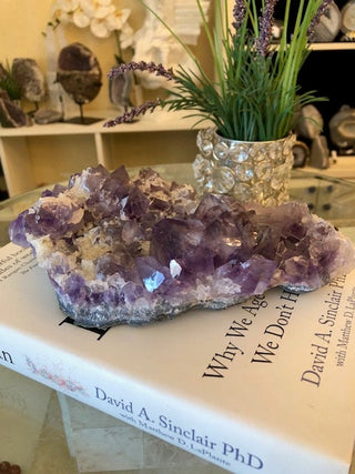 Amethyst, Amethyst Cluster, Healing Crystal, Home Decor, Gift (25)