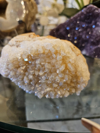 Aura Quartz Angel Aura, Aura Heart, White Crystal, Healing Crystal, Home Decor, Gift (58)