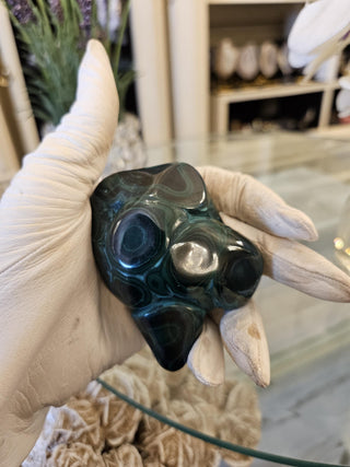 Malachite Polished, Malachite, Freeform, Healing Crystal, Home Decor, Gift (45)