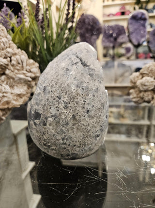 YES - Celestite Cluster, Celestite, Celestite Geode, Healing Crystal, Home Decor, Gift (56)