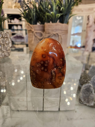 Carnelian Freeform, Egg, Ball, Orb, Obicular, Healing Crystal, Home Decor, Gift (147)