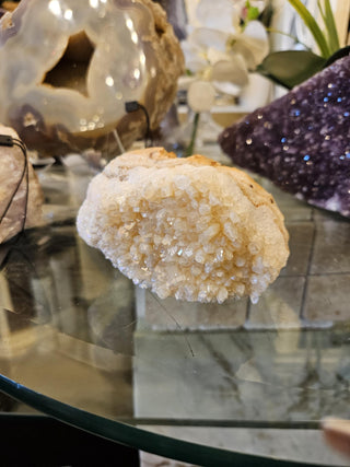 Aura Quartz Angel Aura, Aura Heart, White Crystal, Healing Crystal, Home Decor, Gift (58)