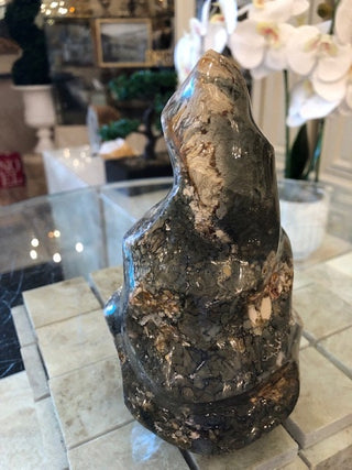 YES - Flame, Desert Jasper, Healing Crystal, Home Decor (124)