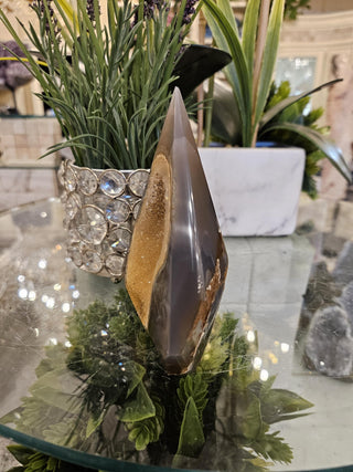 Druzy Agate, Agate, Point, Obelisk, Tower, Agate, Home Decor, Gift (170)