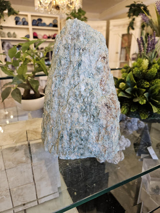 Green Fuschite, Sparkly Stone, Healing Crystal, Home Decor, Gift (90)
