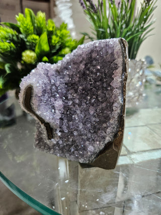 Amethyst on Glass Table

CHIQUE Rock Shop