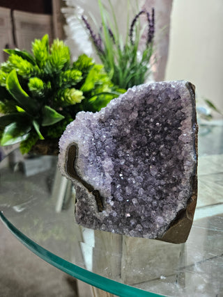 Amethyst on Glass Table

CHIQUE Rock Shop