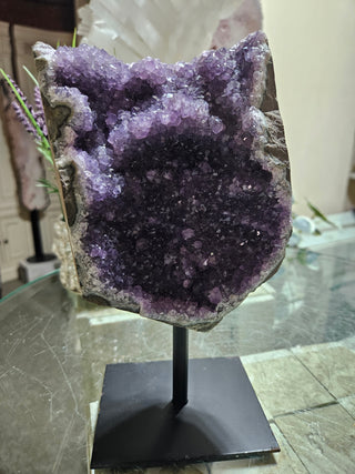 Amethyst on Metal Stand

CHIQUE Rock Shop