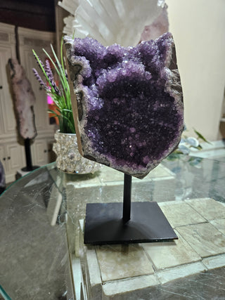 Amethyst on Metal Stand

CHIQUE Rock Shop