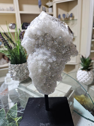 Aura Quartz on Metal Stand

CHIQUE Rock Shop