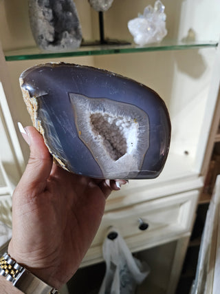 Blue and White Druzy Agate

CHIQUE Rock Shop