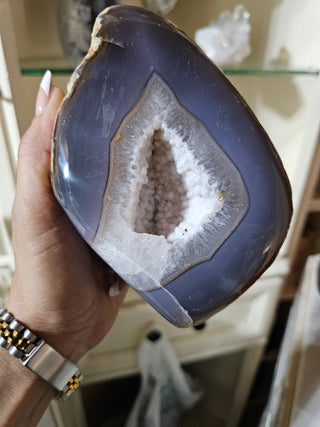 Blue and White Druzy Agate

CHIQUE Rock Shop