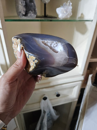 Blue and White Druzy Agate

CHIQUE Rock Shop