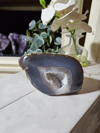 Blue and White Druzy Agate

CHIQUE Rock Shop