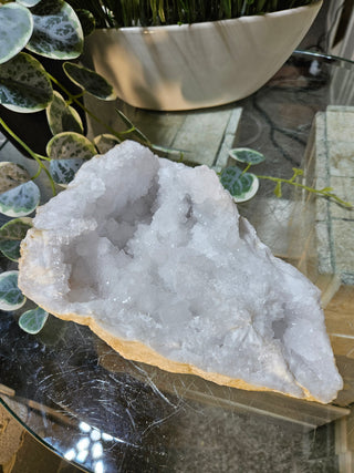 Clear Quartz Geode, Snowy Quartz

CHIQUE Rock Shop