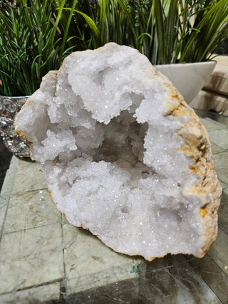 CLEAR QUARTZ GEODE

CHIQUE Rock Shop