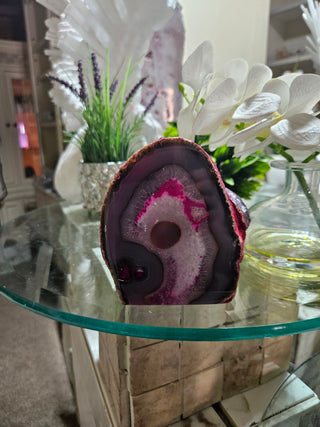 Pink, Gray & White Agate Slab

CHIQUE Rock Shop