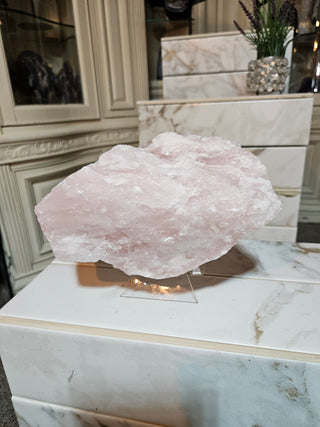 Raw Rose Quartz 

CHIQUE Rock Shop
