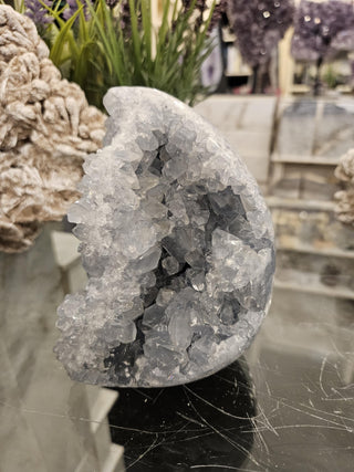 YES - Celestite Cluster, Celestite, Celestite Geode, Healing Crystal, Home Decor, Gift (56)