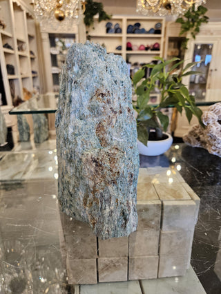 Green Fuschite, Sparkly Stone, Healing Crystal, Home Decor, Gift (90)