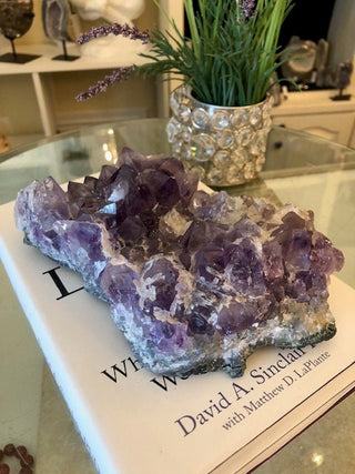 Amethyst, Amethyst Cluster, Healing Crystal, Home Decor, Gift (25)