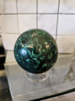Malachite Sphere, Malachite Orb, Obicular, Malachite, Healing Crystal, Home Decor, Gift (188)