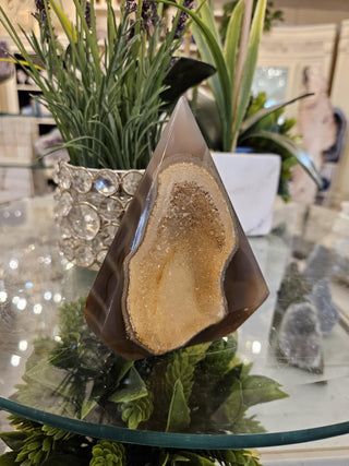 Druzy Agate, Agate, Point, Obelisk, Tower, Agate, Home Decor, Gift (170)
