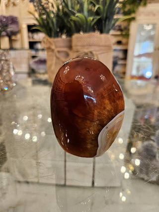 Carnelian Freeform, Egg, Ball, Orb, Obicular, Healing Crystal, Home Decor, Gift (146)