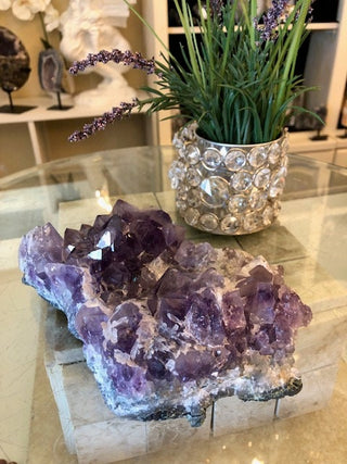 Amethyst, Amethyst Cluster, Healing Crystal, Home Decor, Gift (25)
