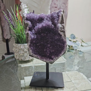 Amethyst on Metal Stand

CHIQUE Rock Shop