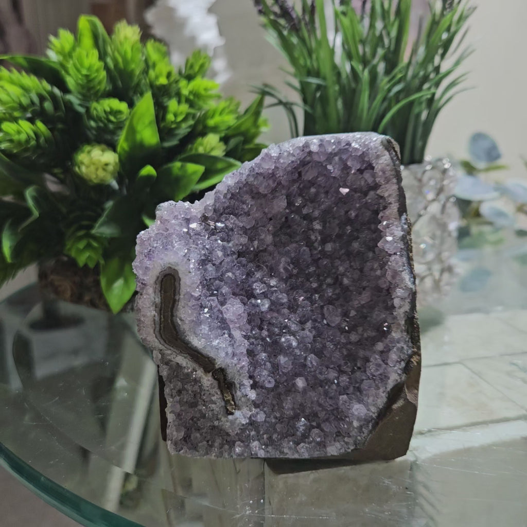 Amethyst on Glass Table

CHIQUE Rock Shop